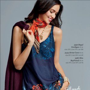 Cabi 3434 | Artist Cami Large Print Floral, size XL